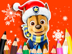 Hra Coloring Book: PAW Patrol Christmas