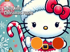 Hra Hello Kitty Christmas Puzzle