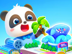 Hra Jigsaw Puzzle: Baby Panda's Dream Town