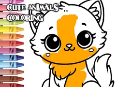 Hra Cute Animals Coloring