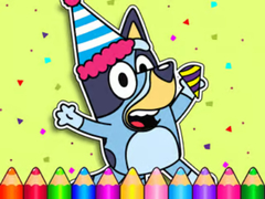 Hra Coloring Book: Bluey's Birthday