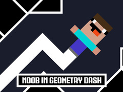 Hra Noob in Geometry Dash