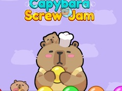 Hra Capybara Screw Jam