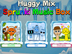 Hra Huggy Mix Sprunki Music Box