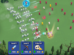 Hra Stickman Tower Defense Idle 3D