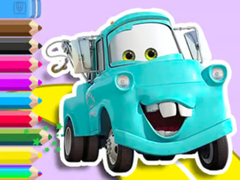 Hra Coloring Book: Mater Cars