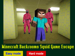 Hra Minecraft Backrooms Squid Game Escape