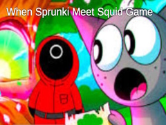 Hra When Sprunki Meet Squid Game