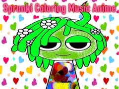 Hra Sprunki Coloring Music Anime