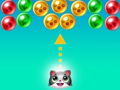 Hra Save the cats Bubble shooter