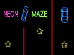 Hra Neon Car Maze