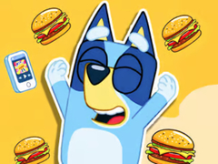 Hra Jigsaw Puzzle: Burger Dog Bluey