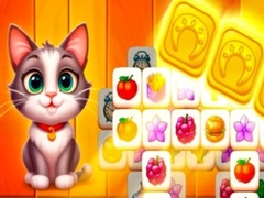 Hra Cat Town Tile Match Puzzle