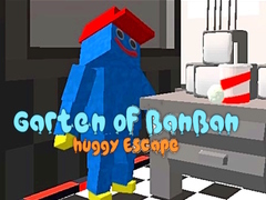 Hra Garten of BanBan huggy Escape