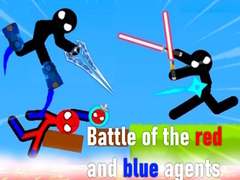 Hra Battle of the red and blue agents