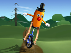 Hra Unicycle Balance 3D