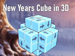 Hra New Years Cube in 3D