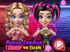 Hra Vibrant Hearts Glamour vs Punk