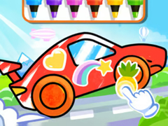 Hra Coloring Book: Racing Car