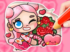 Hra Coloring Book: Avatar Valentine's