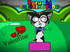 Hra Sprunki Valentine Coloring book