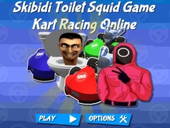 Hra Skibidi Toilet Squid Game Kart Racing Online