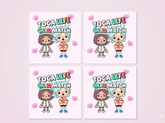 Hra Toca Life Memory Card Match