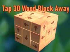 Hra Tap 3D Wood Block Away