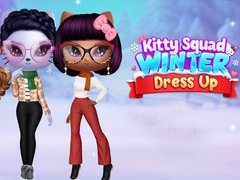 Hra Kitty Squad Winter Dress up