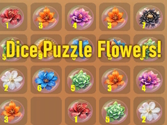 Hra Dice Puzzle Flowers!