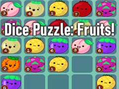 Hra Dice Puzzle: Fruits!