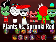 Hra Plants Vs. Sprunki Red