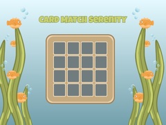 Hra Card Match Serenity