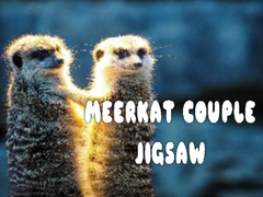 Hra Meerkat Couple Jigsaw