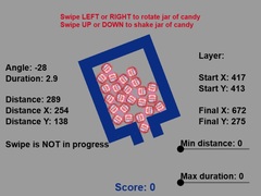 Hra Candy Shake Shake Gravity Puzzle