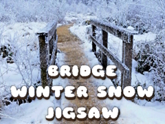 Hra Bridge Winter Snow Jigsaw