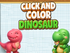 Hra Click And Colors Dinosaurs