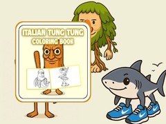 Hra Tung Tung Sahur Coloring Book