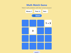 Hra Math Match Game