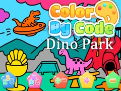 Hra Color By Code Dino Park