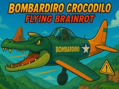 Hra Bombardiro Crocodilo Flying Brainrot