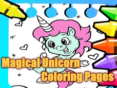 Hra Magical Unicorn Coloring Pages