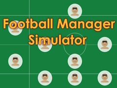 Hra Football Manager Simulator