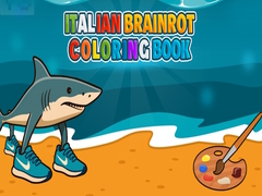 Hra Italian Brainrot Coloring Book