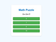 Hra Math Puzzle