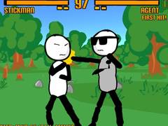 Hra Stickman Gun - Less Fighting
