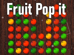 Hra Fruit Pop it