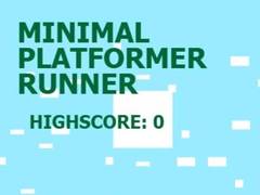 Hra Minimal Platformer Runner