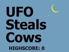 Hra UFO Steals Cows