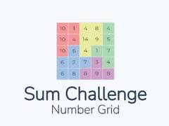 Hra Sum Challenge Number Grid